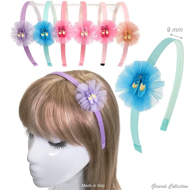 Tulle & ballet shoe headband