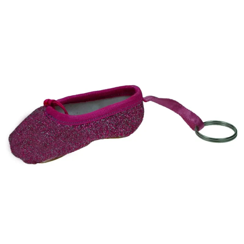 So Danca Glitter Pointe Shoe Key Ring