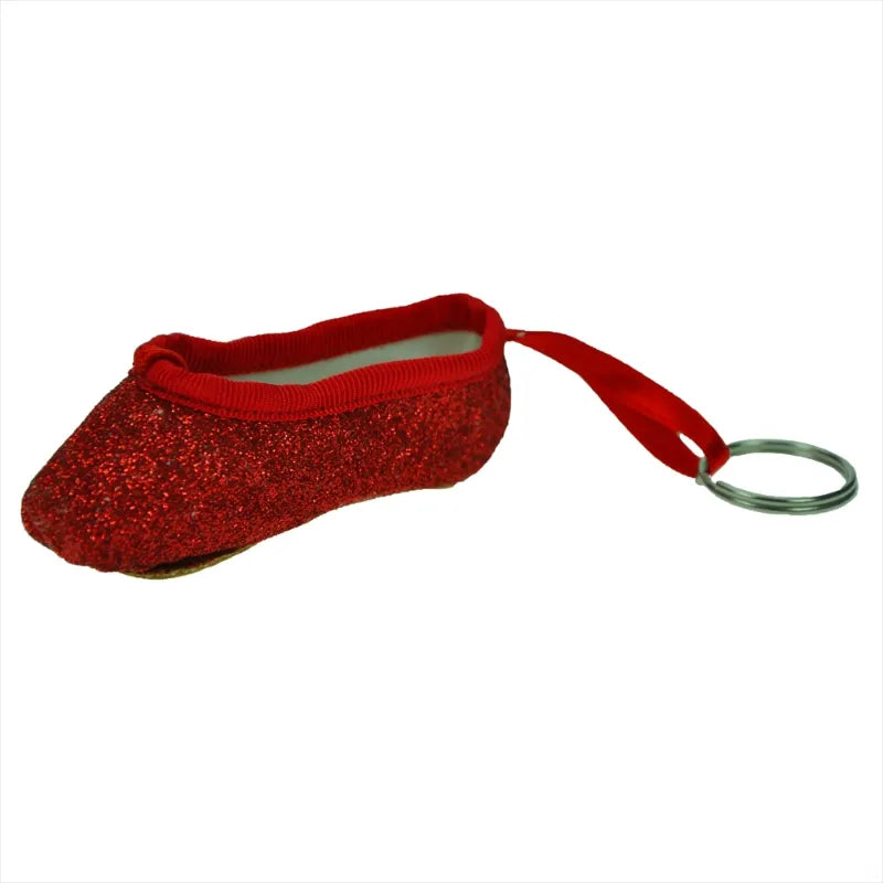 So Danca Glitter Pointe Shoe Key Ring