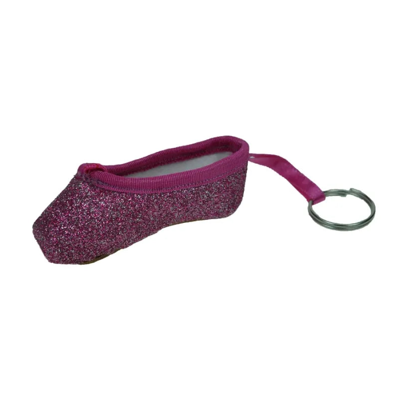 So Danca Glitter Pointe Shoe Key Ring