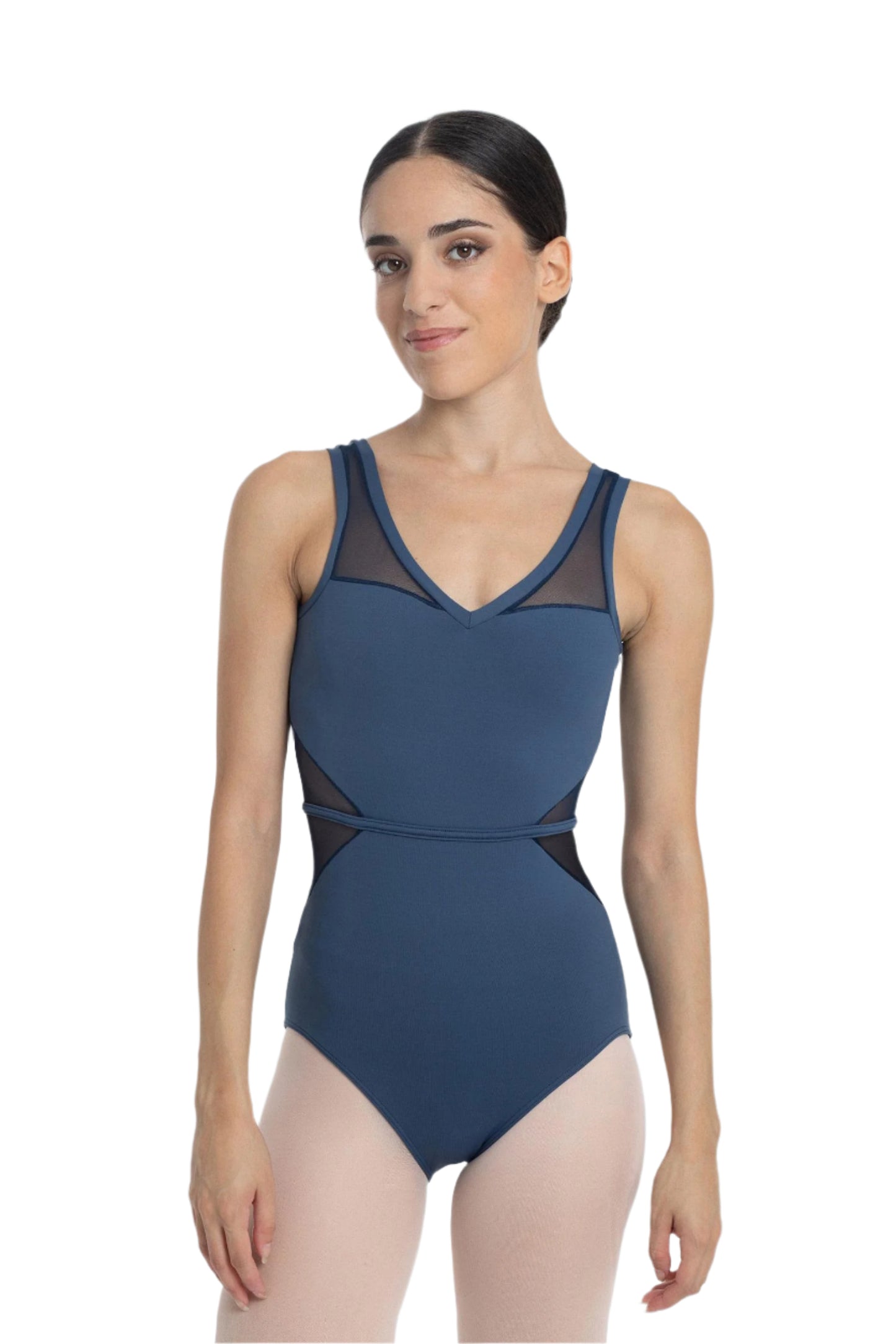 Tank Leotard Mesh By Intermezzo