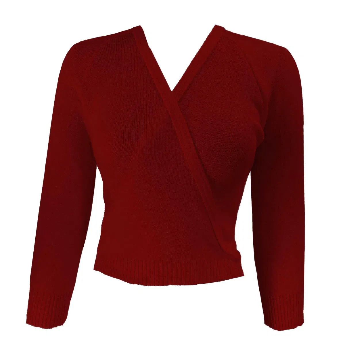 Garnet Long Sleeve Crossover Cardigan