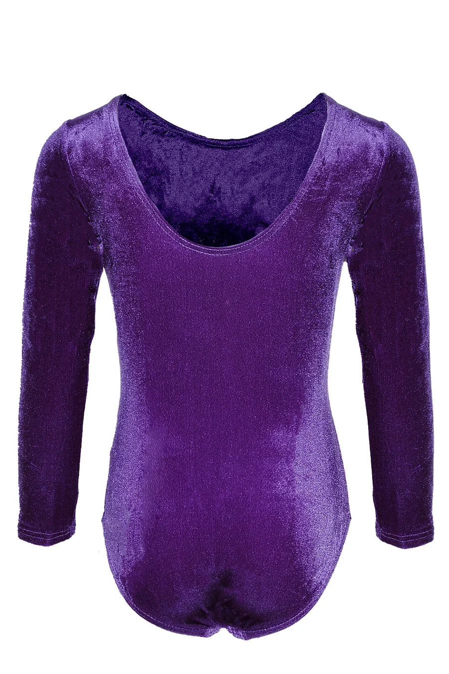 Tiara Crystal Motif Long Sleeved Gym Leotard