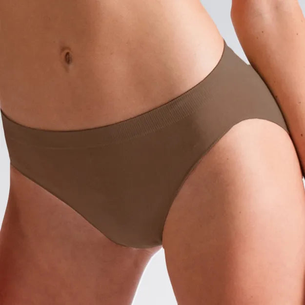 Silky Seamless High Cut Brief