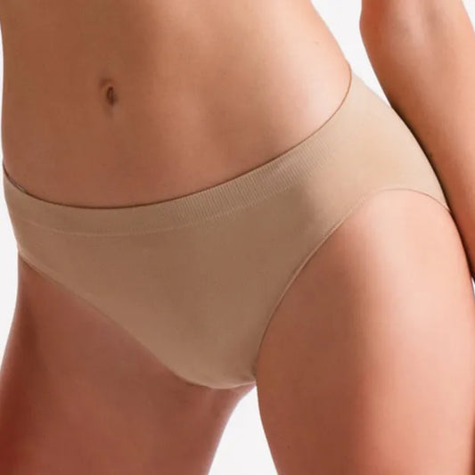 Silky Seamless High Cut Brief