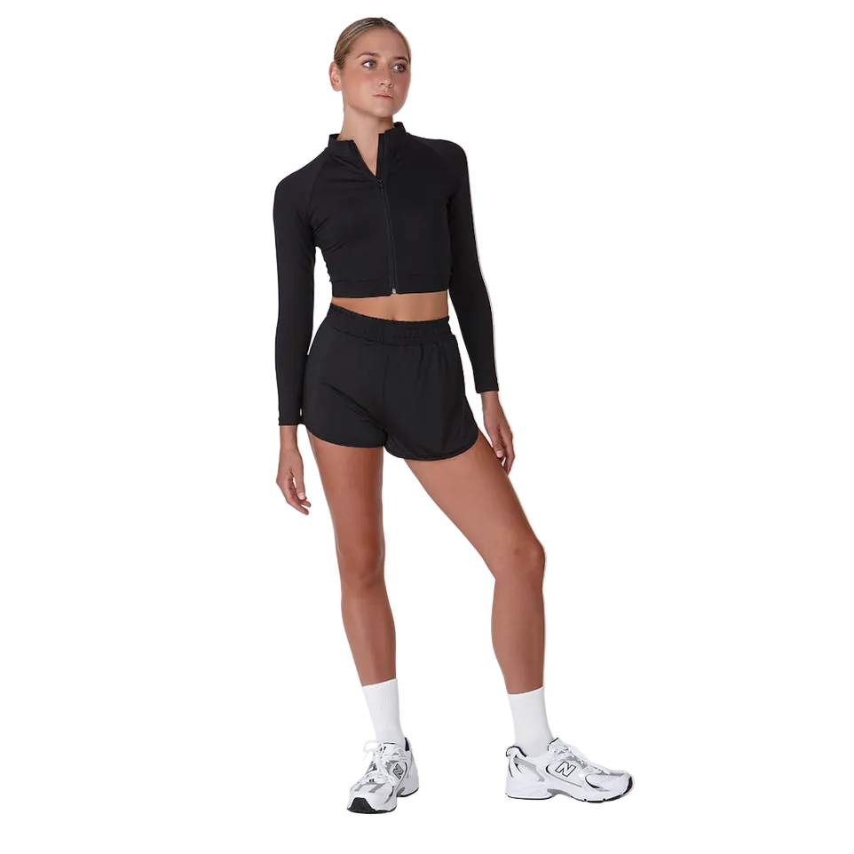 2-in -1 Layers Dance Short By Silky Dancewear