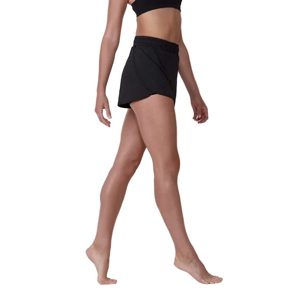 2-in -1 Layers Dance Short By Silky Dancewear