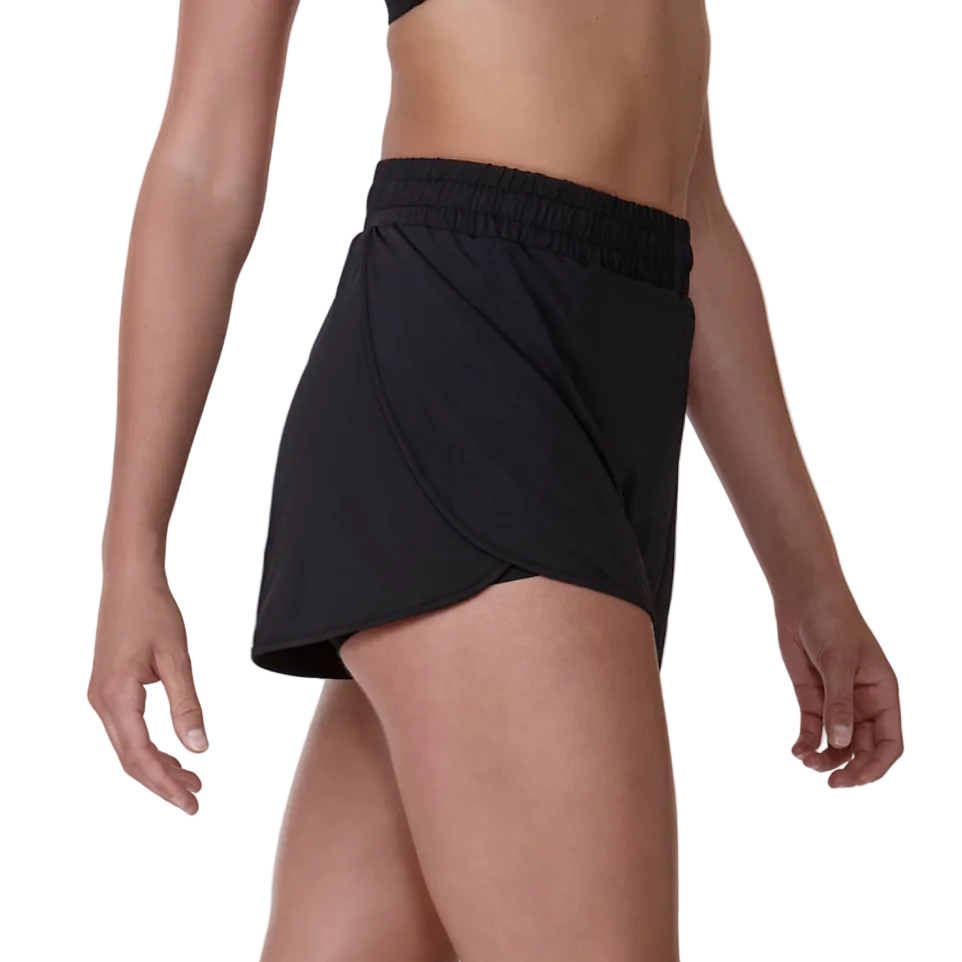 2-in -1 Layers Dance Short By Silky Dancewear