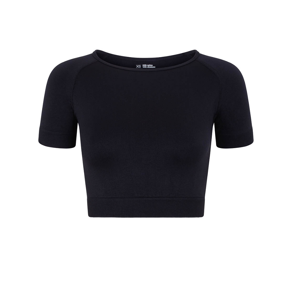 Silky Activewear Crop Top