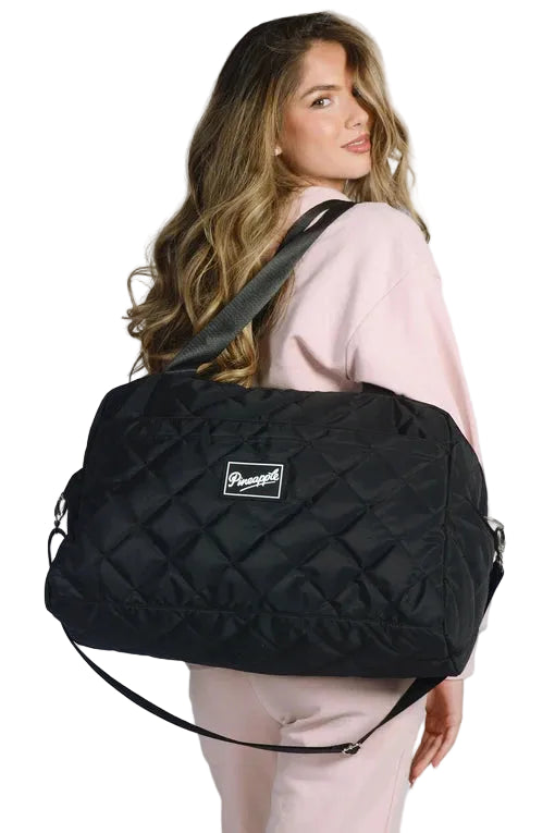 Pineapple Quilted Holdall Dance Bag