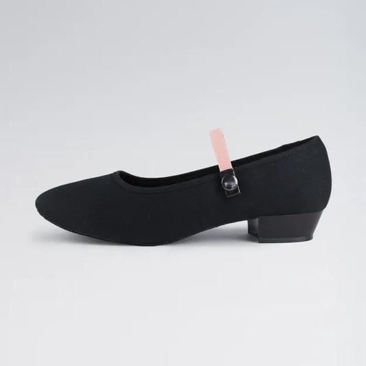 Canvas Low Heel Character shoe