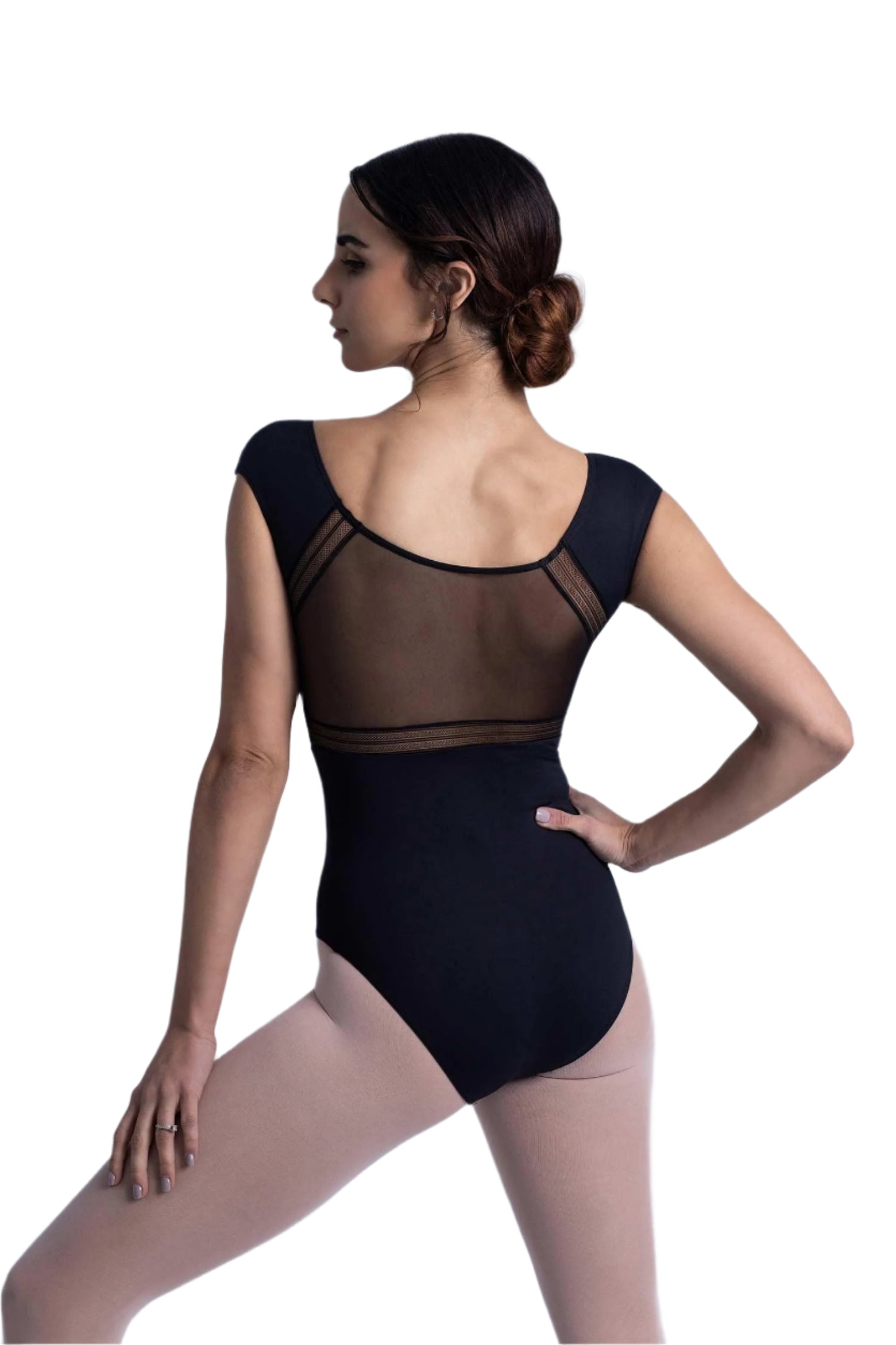 Moisac Cap Sleeve Leotard