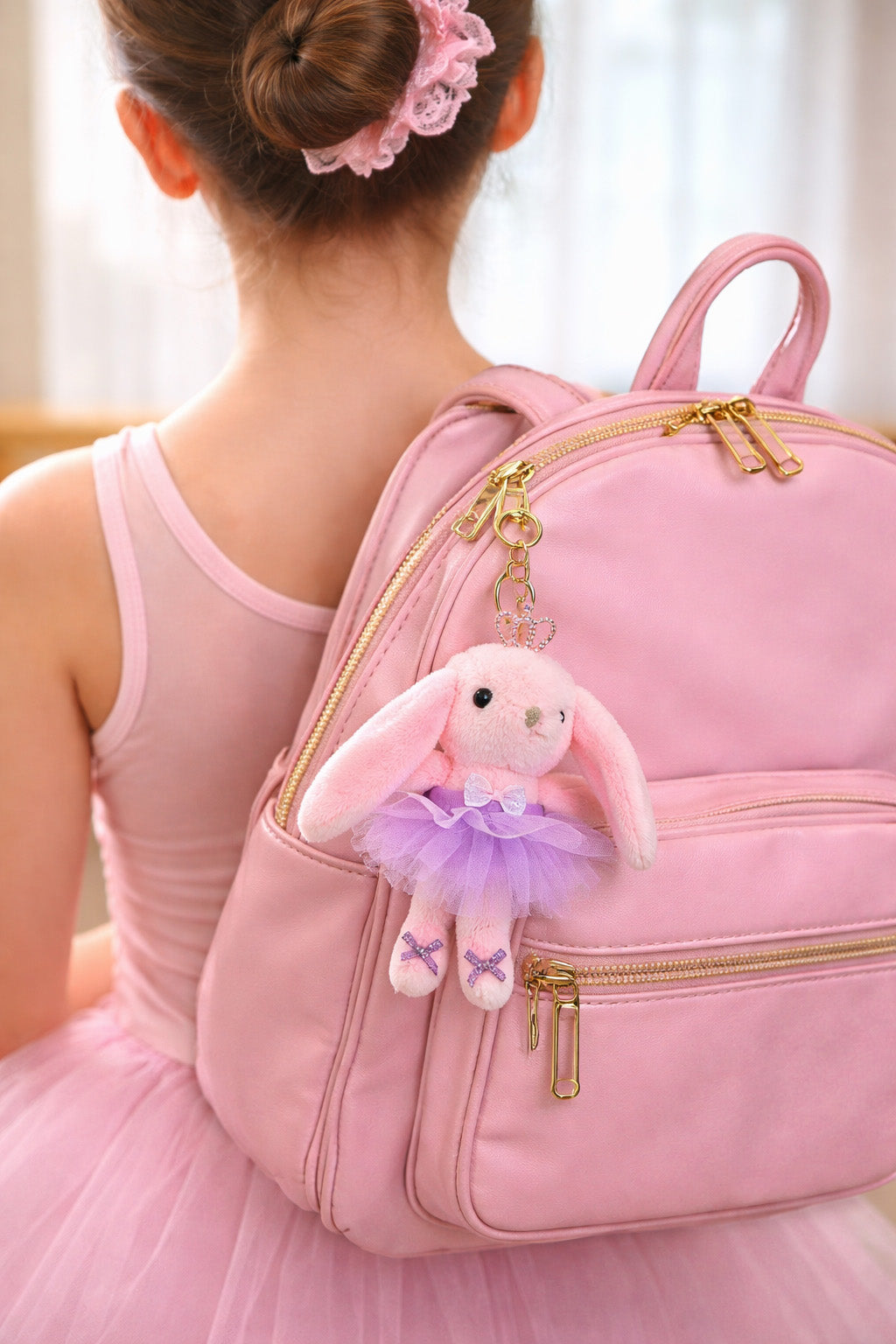 Ballerina Bunny Keyring