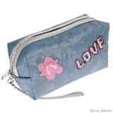Jacquard eco-leather dance clutch bag
