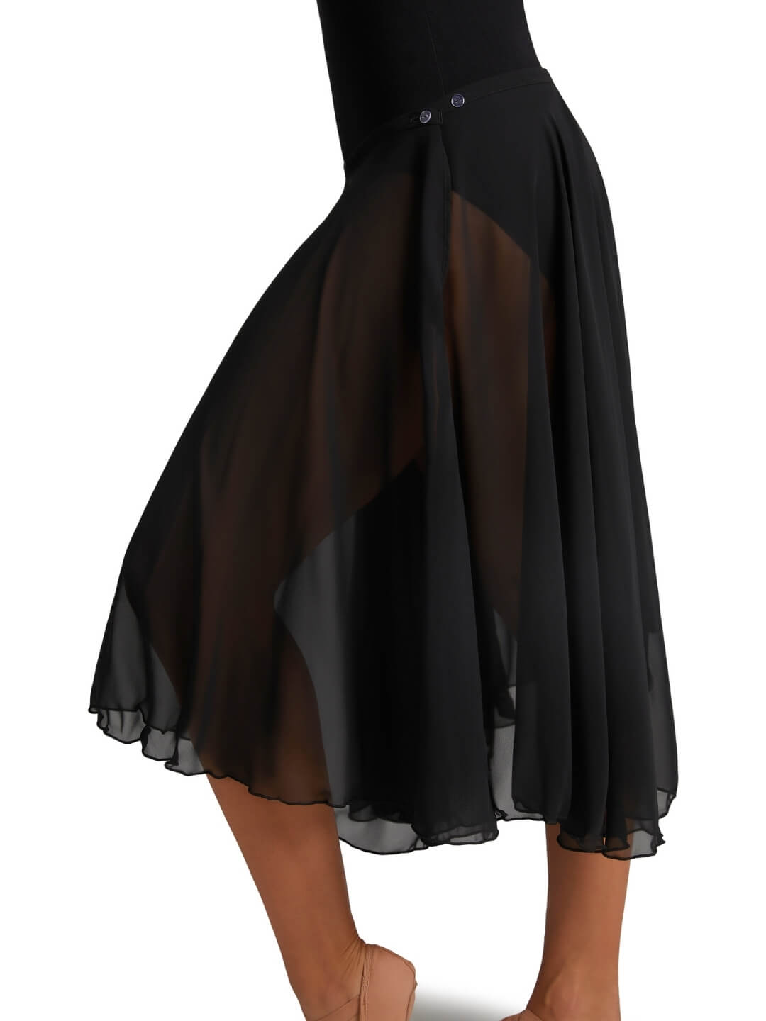 Mid Calf Full Circular Skirt