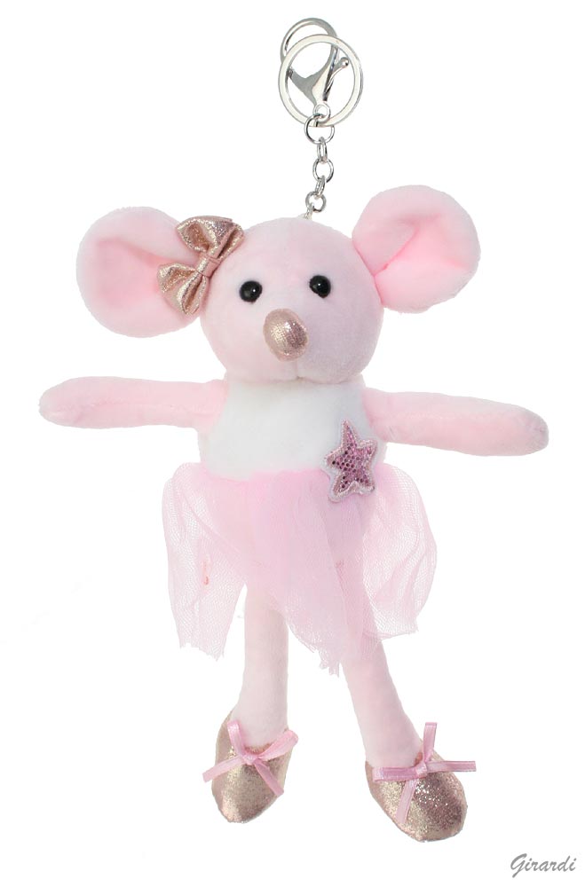 Ballerina Mouse Keyring