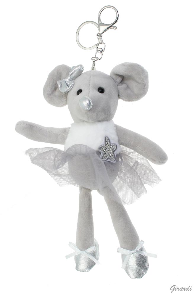 Ballerina Mouse Keyring