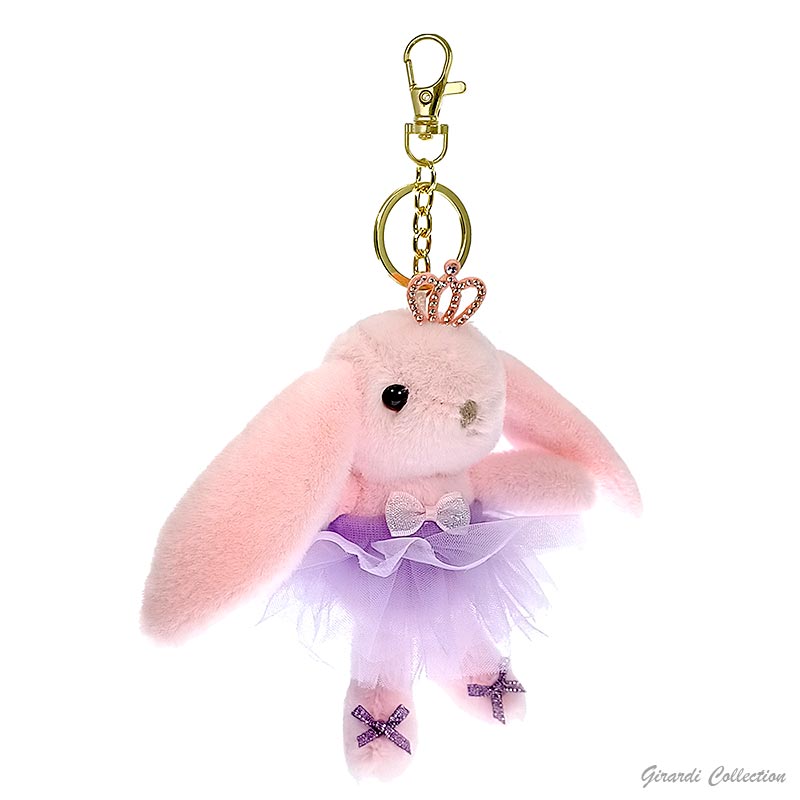 Ballerina Bunny Keyring